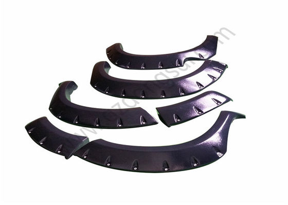 100% Diuji ABS Flare Fender Truk Plastik Cocok Untuk Toyota Hilux Revo