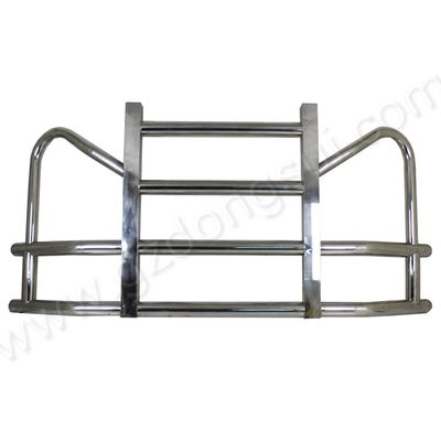 Produsen OEM Grosir 1.8 - 2.0mm Tube Thickness Truck Deer Guard Grille Bumper Guard Untuk Semi Truck