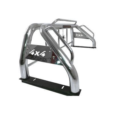 Produsen OEM Grosir Bahan Stainless Steel untuk Dmax NP300 Ford F150 Hilux Truck Sport Roll Bar
