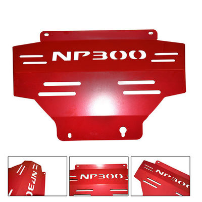 4X4 Baja Under Guard Truck Skid Plate Untuk Nissan Navara Red Engine Melindungi Penutup