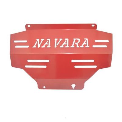 4X4 Baja Under Guard Truck Skid Plate Untuk Nissan Navara Red Engine Melindungi Penutup