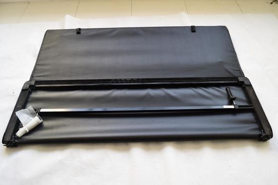 Hilux Navara Tri Bed Cover Lipat, Lipat Tonneau Meliputi Bahan PVC