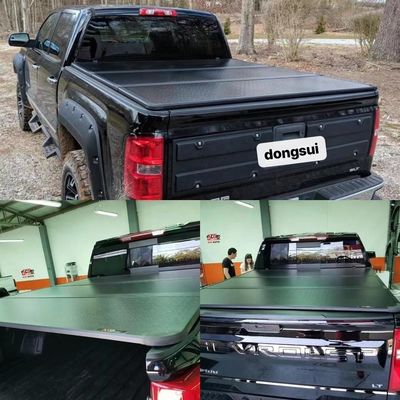 4 Pintu Pickup 4X4 Tonneau Bed Cover Aluminium Honeycomb Plate / Bahan PVC