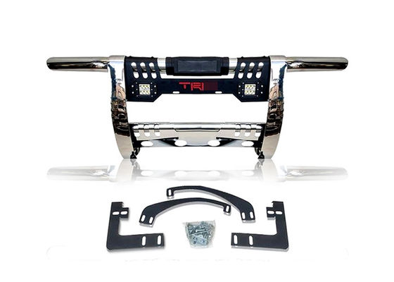 LED Grille Guard Dengan Skid Plate Pickup Truck Bull Bar