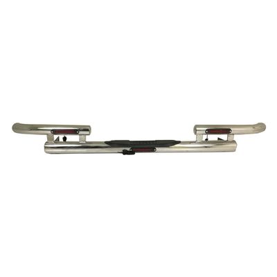 Toyota Hilux Revo FJ120 Bumper Belakang Bar Stainless Steel Dengan LED