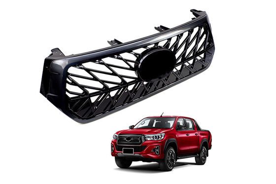Auto Accessorires Car Front Grill Dengan Logo Untuk Toyota Hilux Rocco 2018-2020