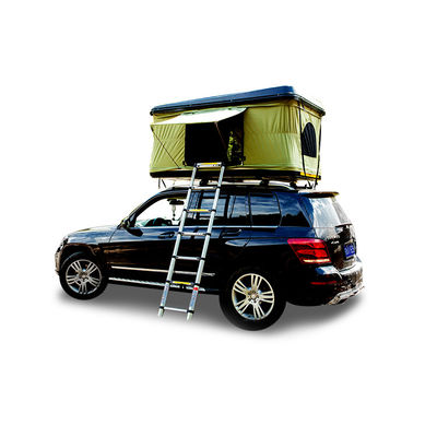 Produsen OEM Grosir Aluminium Tangga 4 Orang Berkemah Tenda Atap Mobil Otomatis Hardshell