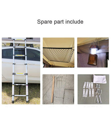 Pasokan Pabrik 2020 Outdoor Camping Camping Black ABS Plastik Keras Atap Atap Tenda Untuk Mobil