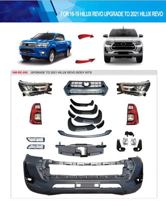 Hilux Revo 2016 Upgrade Ke 2021 Revo ABS Plastic Body Kit