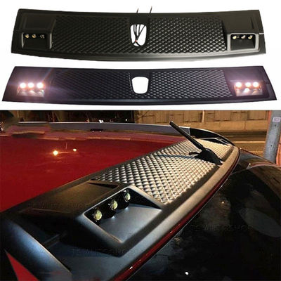 Rak Atap Mobil Matte Black LED Depan Nissan Np300 Navara D23