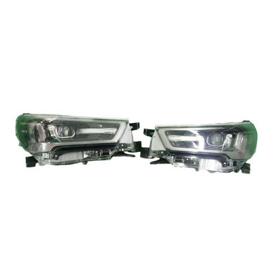 Produsen Grosir 4X4 ABS Plastik Lampu Mobil LED Headlight untuk Toyota Hilux Revo Rocco 2020 2021