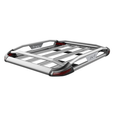 Pasokan Pabrik Dongsui Car Roof Rack Basket 4x4 Pickup Accessories Dengan Led Light