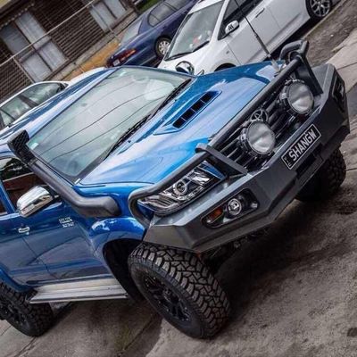 Steel 4X4 Custom Made Bull Bars Untuk Toyota Hilux Pick Up Revo