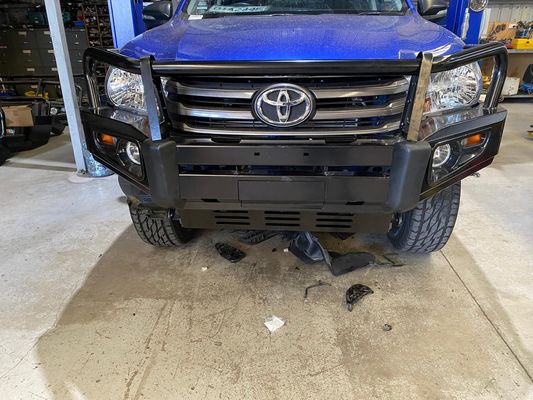 Toyota Hilux 2015 Revo 2015 Truck Bull Bar Powder Coat Dipoles