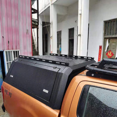 4x4 Baja Hitam Hard Tonneau Cover Untuk Toyota Hilux Ford Ranger F150 BT50 Dmax