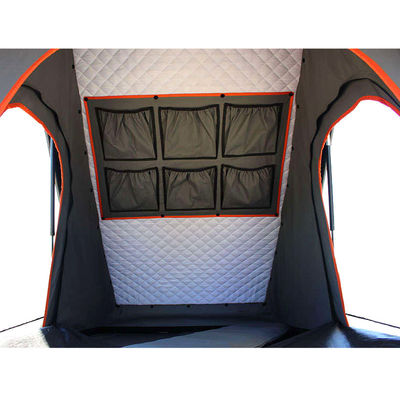 4x4 Mobil Berkemah Aluminium Hard Shell Segitiga Rooftop Roof Top Tent dengan Tangga