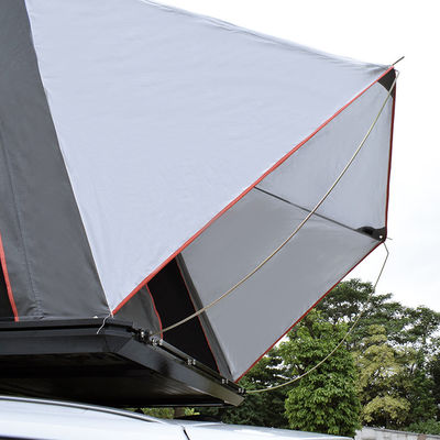 4x4 Mobil Berkemah Aluminium Hard Shell Segitiga Rooftop Roof Top Tent dengan Tangga