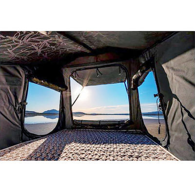 Produsen Grosir 3 Orang Hard Shell Atap Mobil Tenda Atap Segitiga Tenda untuk Suv