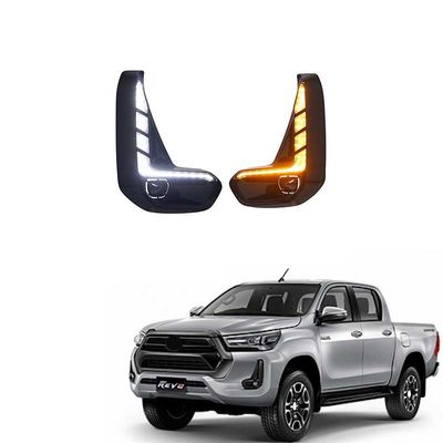 2021 High-brightness Led Daytime Running Light fog lamp untuk Toyota Hilux Revo 2021