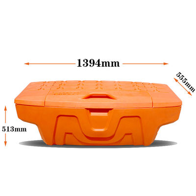 4x4 Plastik Satu Pintu Truk Tempat Tidur Extender Pickup Truck Bed Storage Tool Box
