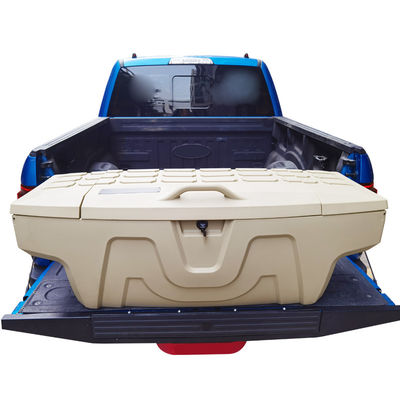 4x4 Plastik Satu Pintu Truk Tempat Tidur Extender Pickup Truck Bed Storage Tool Box