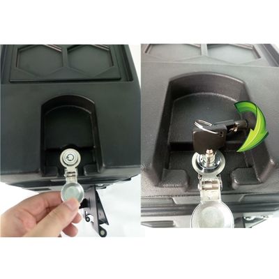OEM 4x4 Kotak Alat Sisi Truk Pickup Plastik Kotak Alat Ford Ranger