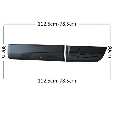 ODM ABS Plastik Matte Black Truck Bed Extender Untuk Mitsubishi Triton L200 2019 2020