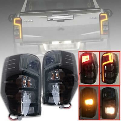 Lampu Ekor LED Penuh ABS Untuk Mitsubishi Triton L200 2019 2020 2021