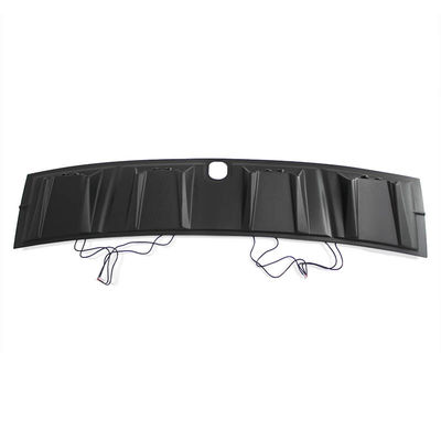 Matte Black Top Cover Depan Mobil Spoiler Light untuk Mitsubishi Triton L200 2019 2020 202