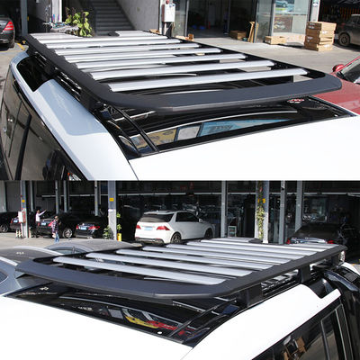 Baru Kedatangan Aluminium Ringan Mobil Atap Bagasi Pembawa Keranjang Rak Atap untuk Land Rover Defender 110 2020 2021