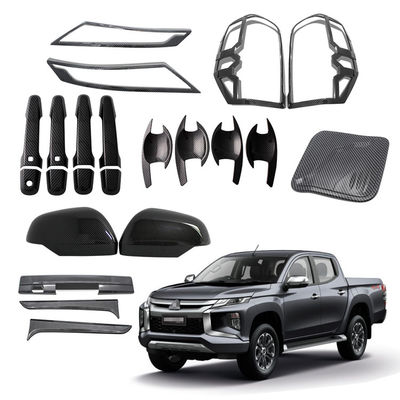 Pick up Chrome Guard Car Exterior Full Body Kit untuk Mitsubishi Triton L200 2019 2020 2021