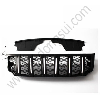 Ringan OEM ABS Plastik Hitam Grill Depan Mobil Untuk Nissan NP300