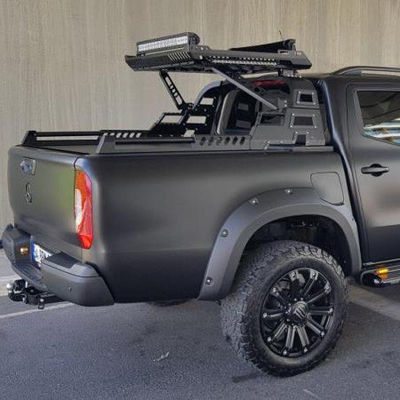 Produsen OEM Grosir Car Light Bar Roll Bar Dengan Keranjang Untuk Isuzu D-MAX Ford Ranger F150