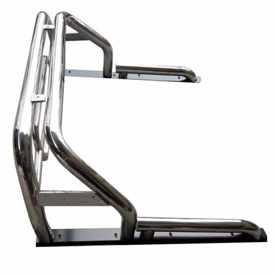 201 Stainless Steel Anti Sport Truck Roll Bar Untuk Isuzu D-MAX Ford Ranger Mitsubishi Triton Mazda BT50 F150
