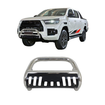Pabrik Jual 4x4 Truk Bull Bar Stainless Steel Untuk Bumper Depan Toyota Hilux Vigo Nissan Navara Ford Ranger