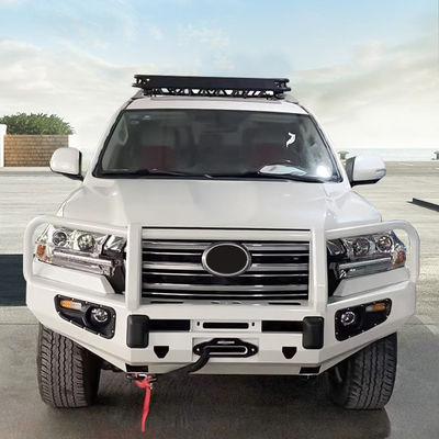 4x4 Aksesoris Pickup Truck Steel Power Coating Front Bumper Bull Bar Untuk Toyota Hilux LC79