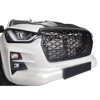 Black ABS Plastic Car Front Grill Truck Front Grill Untuk Isuzu D-MAX 2021