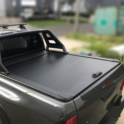 Aluminium Tonneau Bed Cover Hard Retractable Universal Pickup Bed Cover
