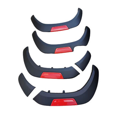Hitam 4X4 Cekung Rivet ABS Fender Flare Untuk Toyota Hilux Revo 2019 2021