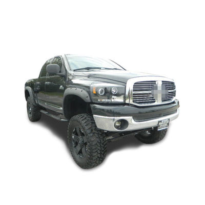 Produsen Black ABS Fender Flare Untuk Truk Dodge Ram 1500 2009-2017 Aksesoris Eksterior