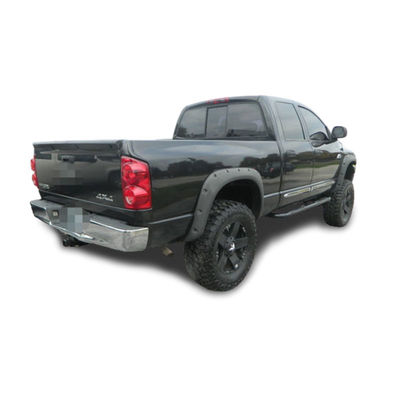 Produsen Black ABS Fender Flare Untuk Truk Dodge Ram 1500 2009-2017 Aksesoris Eksterior