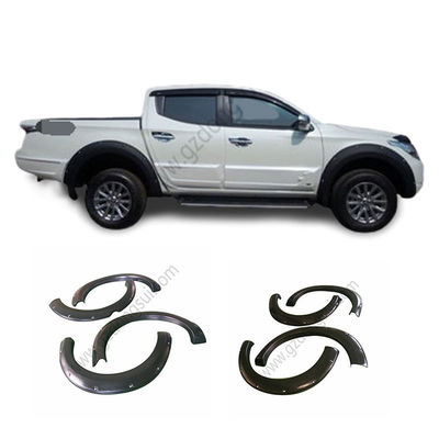OEM OMD Black ABS Truck Fendar Flare Untuk Pick Up 2005-2015 Triton L200
