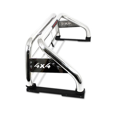 Produsen OEM Grosir Stainless Steel Car Roll Bar untuk Toyota Tacoma Hilux Vigo Revo Nissan Navara NP300 D40 D22