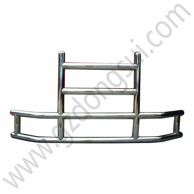 Dongsui Factory Tough North American Classic gaya Semi Truck Bumper Deer Guard Untuk Freightliner Cascadia Volvo Internasional Prostar Kenworth Peterbilt Mack Pinnacle