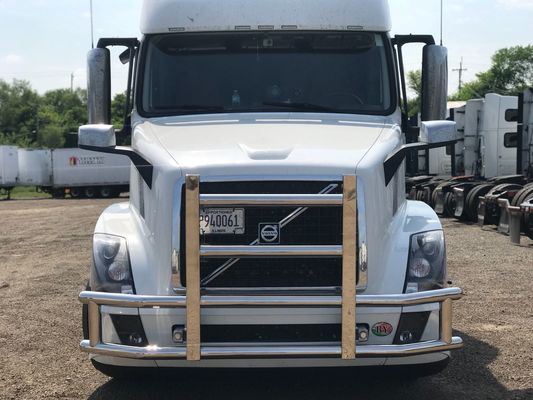 SS304 Big Rig Deer Grill Untuk Freightliner Cascadia Tahan Gores