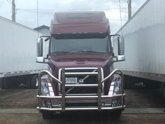 OEM Manufacturer Wholesale 304 Stainless Steel Bumper Deer Guard untuk International Prostar