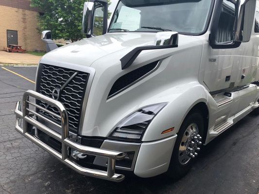 Polishing Surface Truck Deer Guard Stainless Steel Big Rig Deer Bumper Guard Untuk
