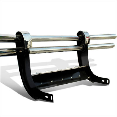 Baru Efisien Mobil Bagian Depan Baja Bull Bar dengan Lampu Led untuk Hiace Ford Jeep Mitsushi Lc200 toyota nissan Ford jeep Toyota Hilux F150 Isuzu Hiace Mitsubishi jeep gmc dinding besar Volkswagen