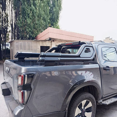 Pasokan Pabrik OEM Roll Bar Truk Stainless Steel Untuk Isuzu D-MAX Black Powder Coating